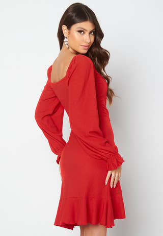 Icelyn frill dress