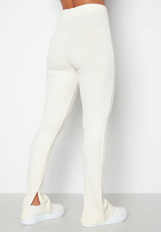 Ilse fine knitted slit pants