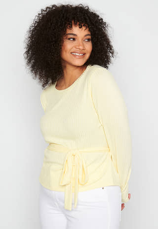 Isla fine knitted top