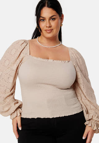 Square Neck Smock Top