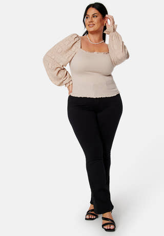 Square Neck Smock Top