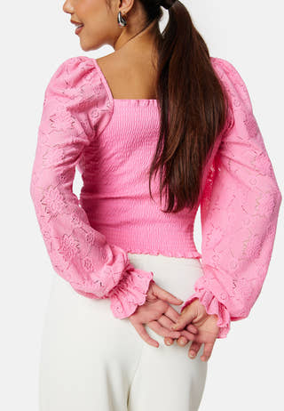 Square Neck Smock Top