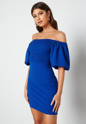 Jenni off shoulder puff sleeve dress