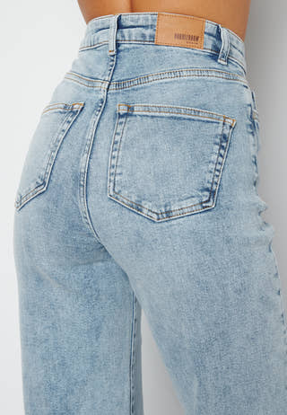 June raw edge jeans