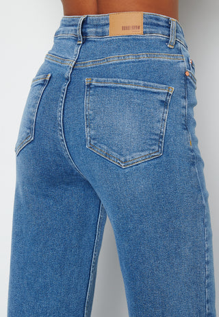 June wide leg stretch jeans