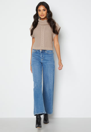 June wide leg stretch jeans