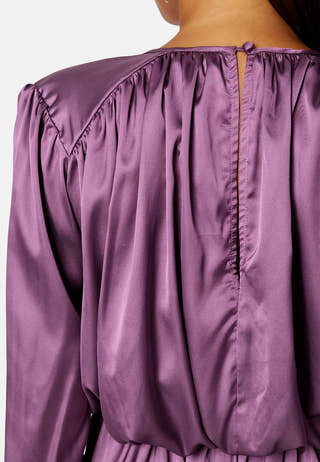 Klara Satin Dress
