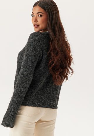 Knitted Bouclé Sweater