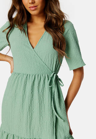 Krystal wrap dress