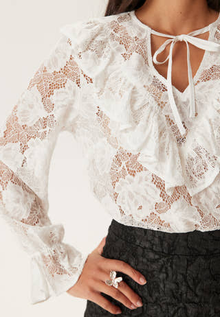 Lace L/S Blouse