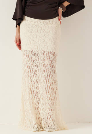 Lace Maxi Skirt