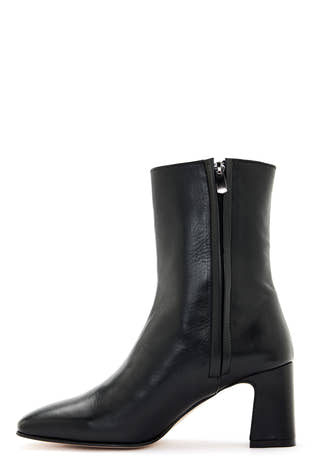 CC Leather Heeled Boots