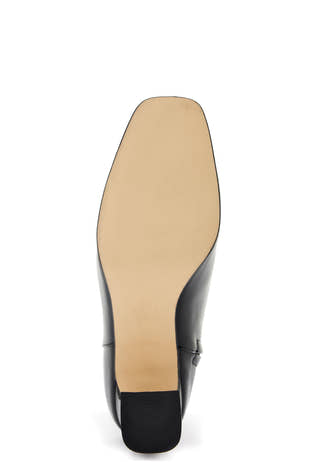 CC Leather Heeled Boots