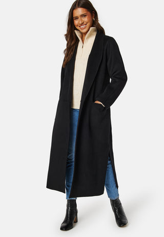 Leslie Belted Wool Coat