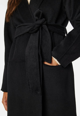 Leslie Belted Wool Coat