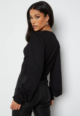 Lillia front tie top