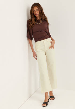 Linn High Straight Ankle Jeans