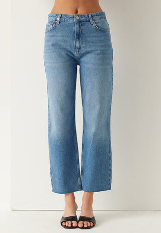 Linn High Straight Ankle Jeans