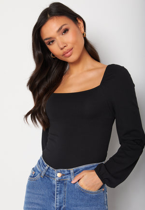 Liva square neck top