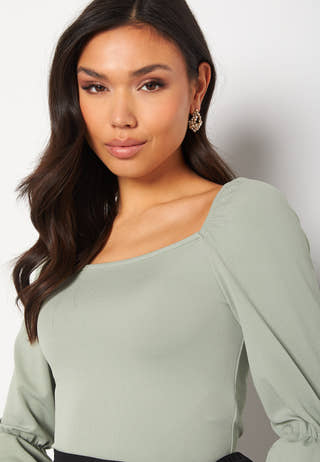 Liva square neck top