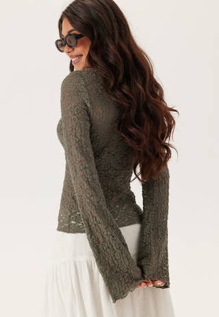 Long Sleeve Lace Top