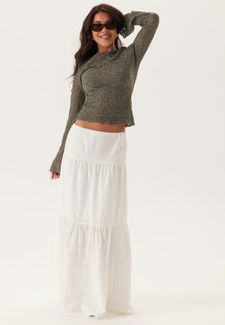 Long Sleeve Lace Top