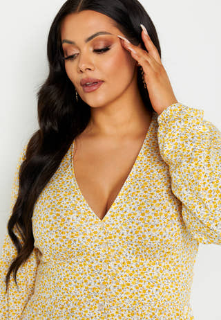 Luella button dress