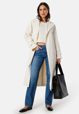 Belted Midi Trenchcoat