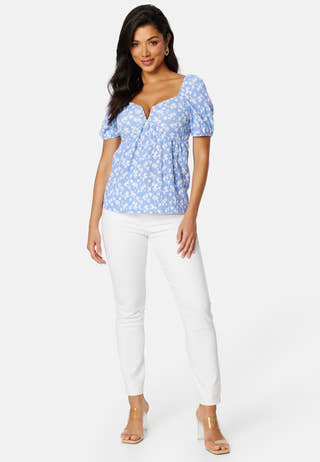 Manda puff sleeve top