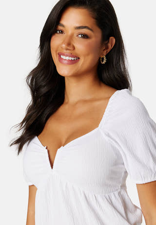 Manda puff sleeve top