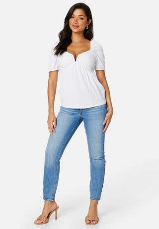 Manda puff sleeve top