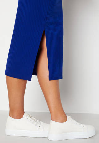 Marion halterneck rib dress