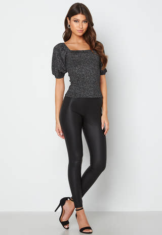 Marlowe puff sleeve sparkling top