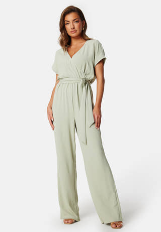 Front Wrap Jumpsuit