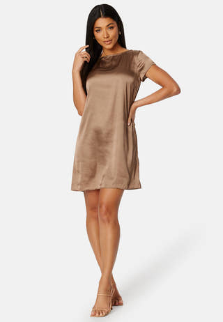 May satin dress