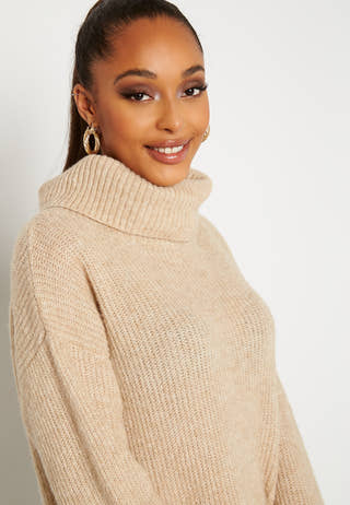 Melissi knitted sweater dress