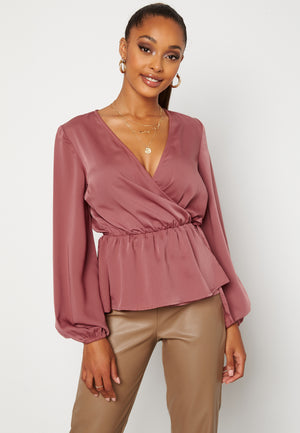 Mereen wrap blouse