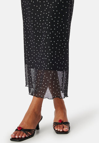 Mesh Midi Skirt