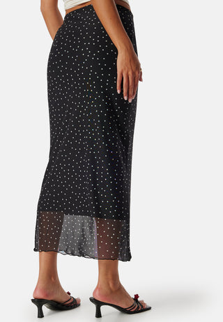 Mesh Midi Skirt