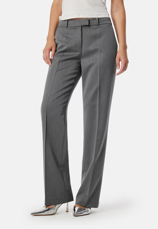 Mid Waist Suit Trousers