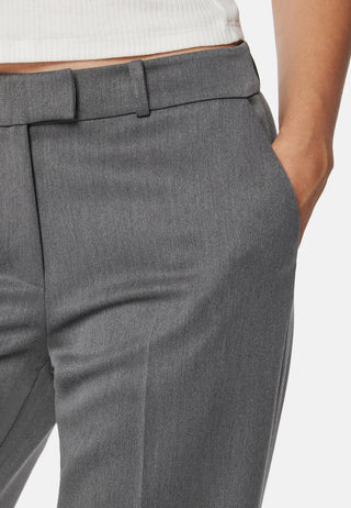 Mid Waist Suit Trousers
