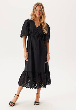 Midi Broderie Anglaise Dress