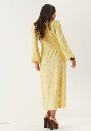 bubbleroom-midi-button-volume-sleeve-dress-light-yellow_3