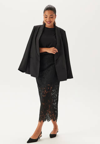 Midi Lace Skirt