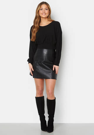 Nicolina long sleeve tie top
