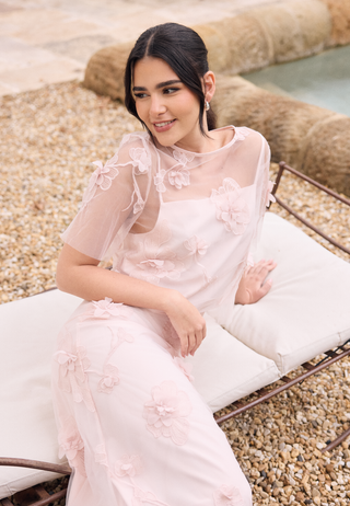 3D Floral T-shirt Blouse