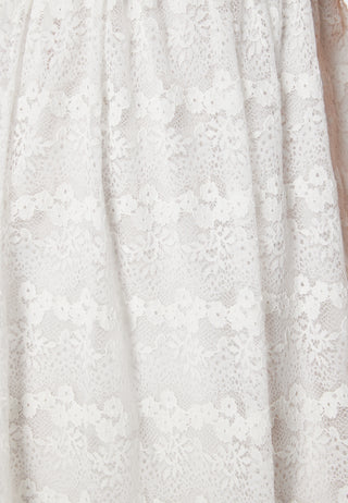 Lace Strap Midi Dress