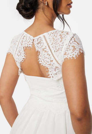 Open Back Lace Gown