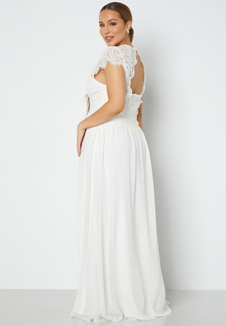 Open Back Lace Gown