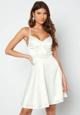 Angela Satin Dress
